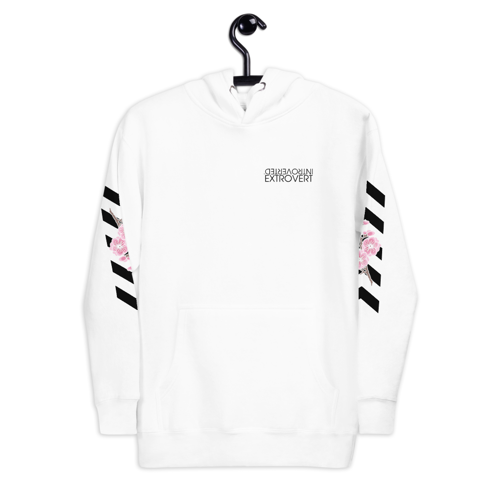 Series 1 - Blossom Hoodie (White) - IntrovertedExtrovert™
